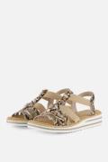 Rieker Sandalen E 1/2 Leest Sandalen beige
