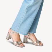 Tamaris Sandalen Met Hak goud Synthetisch