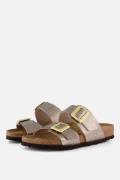 Birkenstock Sydney Cushion Buckle Slippers beige