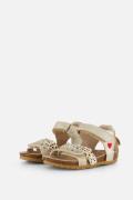 Shoesme Bio Sandalen goud Synthetisch