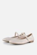 Tamaris Ballerina's zilver Leer