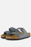 Birkenstock Arizona Birko-Flor Slippers Grijs Smal
