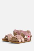 Shoesme Bio Sandalen roze Synthetisch
