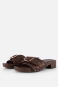 Tamaris Slippers bruin Synthetisch