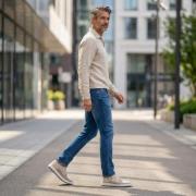 Floris van Bommel De Dijker Veterschoenen taupe