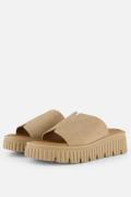 Tamaris Slippers beige Suède