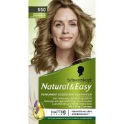 Schwarzkopf Natural & Easy Hair Color 550 Satin Mörkblond
