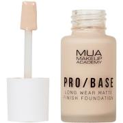 MUA Makeup Academy Pro Base Long Wear Matte Finish Foundation 102