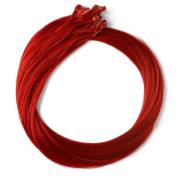 Rapunzel of Sweden Nail Hair  Premium Straight 50 cm 6.0 Red Fire