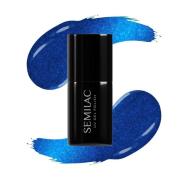 SEMILAC UV Gel Polish 472 Blue Silk Pyjamas