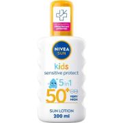 NIVEA SUN Kids Sensitive Protect Spray SPF50+ 200 ml