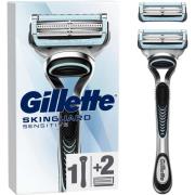 Gillette SkinGuard Sensitive Men’s Razor 1 Handle 2 Blade Refills