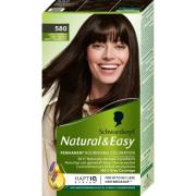 Schwarzkopf Natural & Easy Hair Color 580 Sammet Mörkbrun