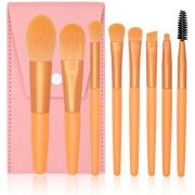 Smashit Cosmetics Everyday Brush Set Orange Orange