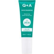 Q+A Niacinamide Balancing Face Sunscreen SPF 50 50 ml