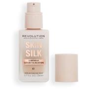 Revolution Beauty London Skin Silk Serum Foundation F7