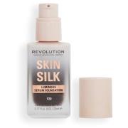 Revolution Beauty London Skin Silk Serum Foundation F20