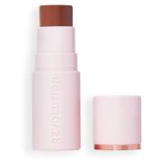Revolution Beauty London Skin Silk Bronzer Stick Tan Caramel