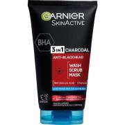 Garnier PureActive BHA Charcoal In1 Anti-Blackhead Cleanser For I