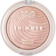 MUA Makeup Academy Shimmer Highlight Powder  Pink Shimmer