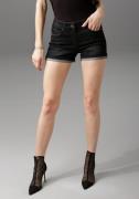 NU 20% KORTING: Aniston CASUAL Jeansshort met lichte slijteffecten