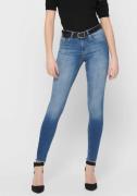 NU 20% KORTING: Only Ankle jeans Blush gerafelde zomen