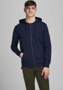 NU 20% KORTING: Jack & Jones Capuchonsweatvest BASIC SWEAT ZIP HOOD