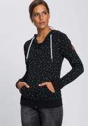 NU 20% KORTING: KangaROOS Capuchonsweatvest met sportieve minimal-prin...