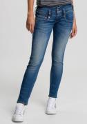 Herrlicher Slim fit jeans PITCH SLIM ORGANIC Vintage-stijl met used ef...