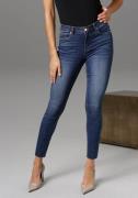 NU 25% KORTING: Aniston CASUAL Skinny fit jeans regular waist - met ge...