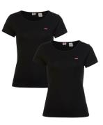 Levi's® T-shirt Mini-Logo met klein logoborduursel op borsthoogte (2-d...