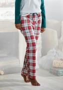 NU 20% KORTING: Lascana Pyjamabroek met geruit patroon