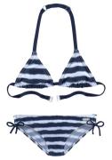 Buffalo Triangelbikini in trendy streep-look