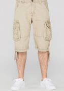 NU 20% KORTING: Alpha Industries Cargobermuda Jet short