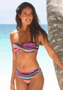NU 20% KORTING: Lascana Bandeau-bikinitop Rainbow met 5 draagvarianten