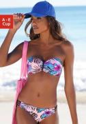 NU 20% KORTING: Venice Beach Bandeau-bikinitop Marly met tropische pri...
