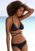 NU 20% KORTING: Bruno Banani Triangelbikini unikleur met lange bindstr...