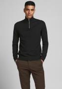 NU 20% KORTING: Jack & Jones Trui met ronde hals EMIL KNIT HALF ZIP