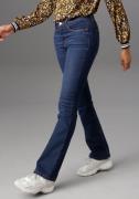 NU 25% KORTING: Aniston CASUAL Bootcut jeans regular waist