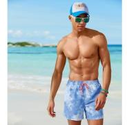 NU 20% KORTING: Venice Beach Zwemshort MAT met trendy batikprint