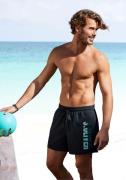NU 20% KORTING: s.Oliver RED LABEL Beachwear Zwemshort met logoprint o...