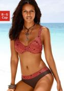 s.Oliver RED LABEL Beachwear Beugelbikini met grafisch printdesign