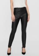 NU 20% KORTING: Vero Moda Imitatieleren broek VMGAYA MR PL LEGGING