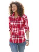 NU 20% KORTING: Casual Looks Flanellen blouse