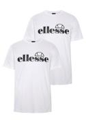 NU 20% KORTING: ellesse T-shirt FUENTI SET (set, 2-delig)