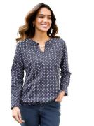 NU 20% KORTING: Classic Inspirationen Shirt met lange mouwen Gedessine...