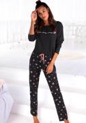 NU 20% KORTING: Vivance Dreams Pyjama met hartjesmotief (2-delig, 1 st...