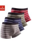 Buffalo Boxershort met zwarte weefband (set, 4 stuks)