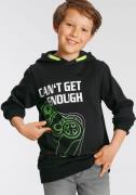 NU 20% KORTING: KIDSWORLD Hoodie CAN´T GET ENOUGH - quote