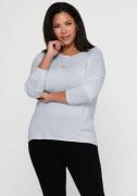NU 20% KORTING: ONLY CARMAKOMA Trui met ronde hals CARLADY L/S PULLOVE...